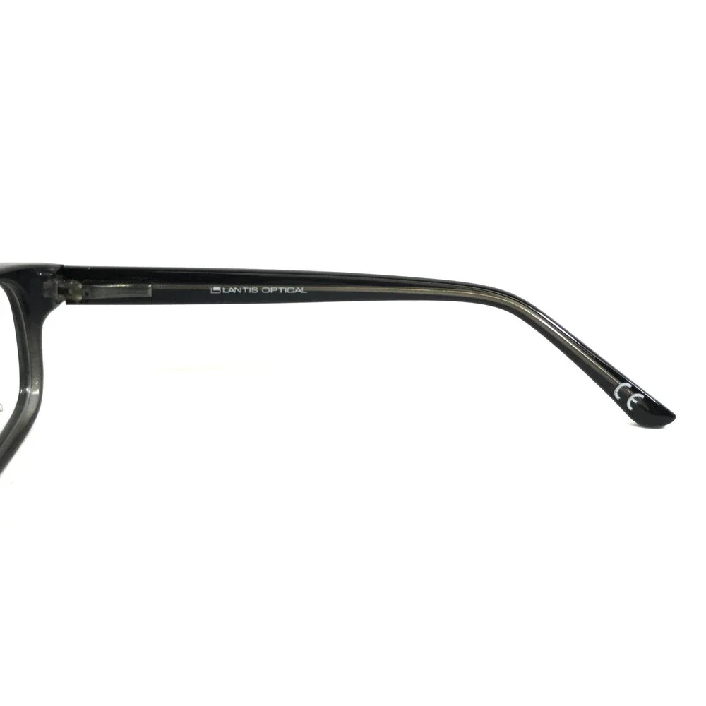 Lantis Optical Eyeglasses Frames CS L8018 BLK Black Rectangle Full Rim 45-16-130